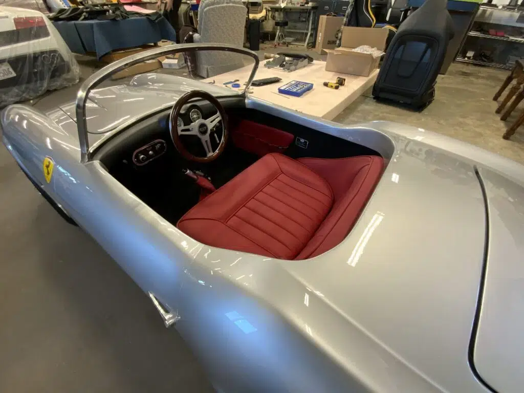 Luxury Vehicle Upholstery Process in Everett