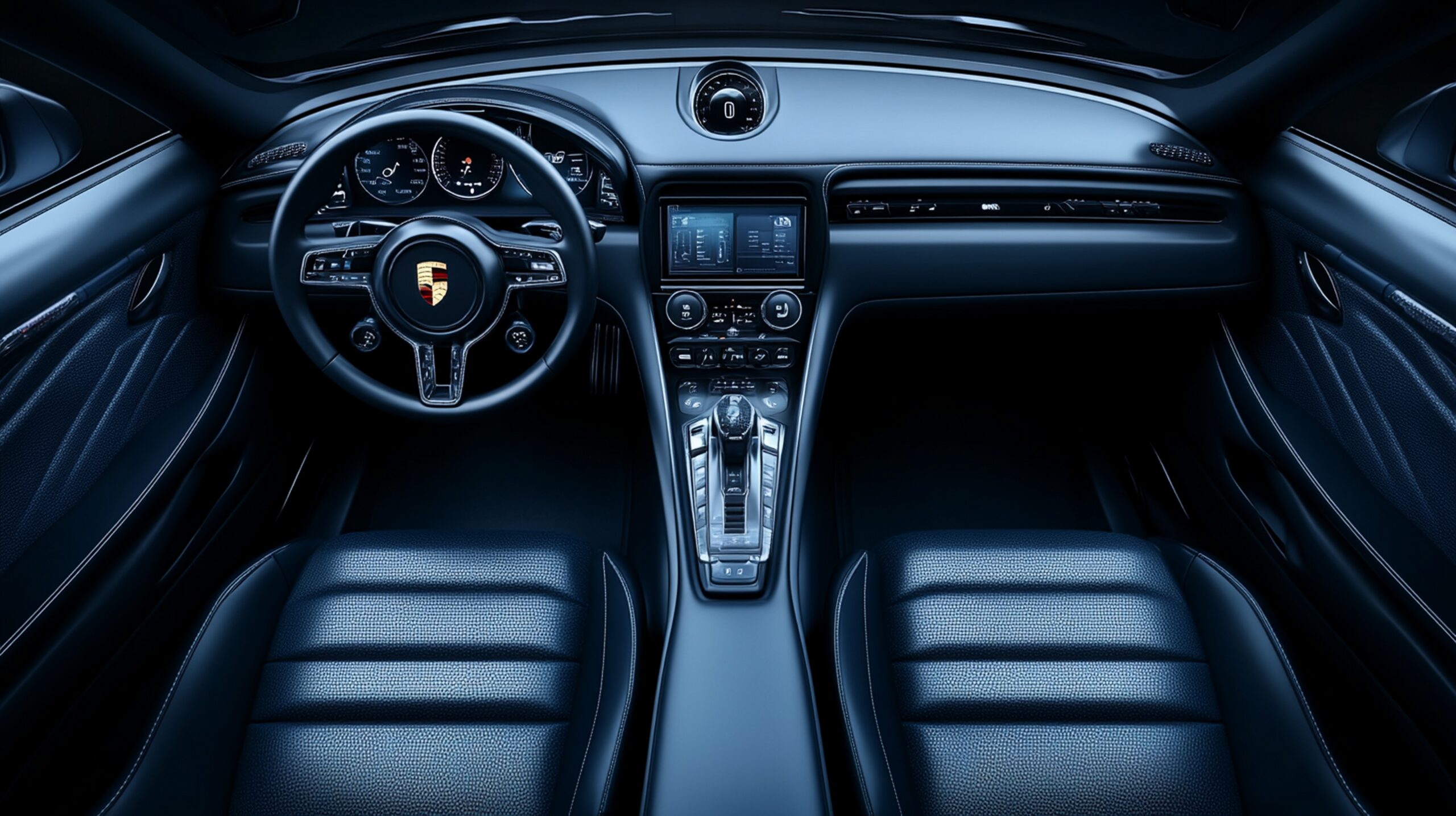 Porsche custom interior